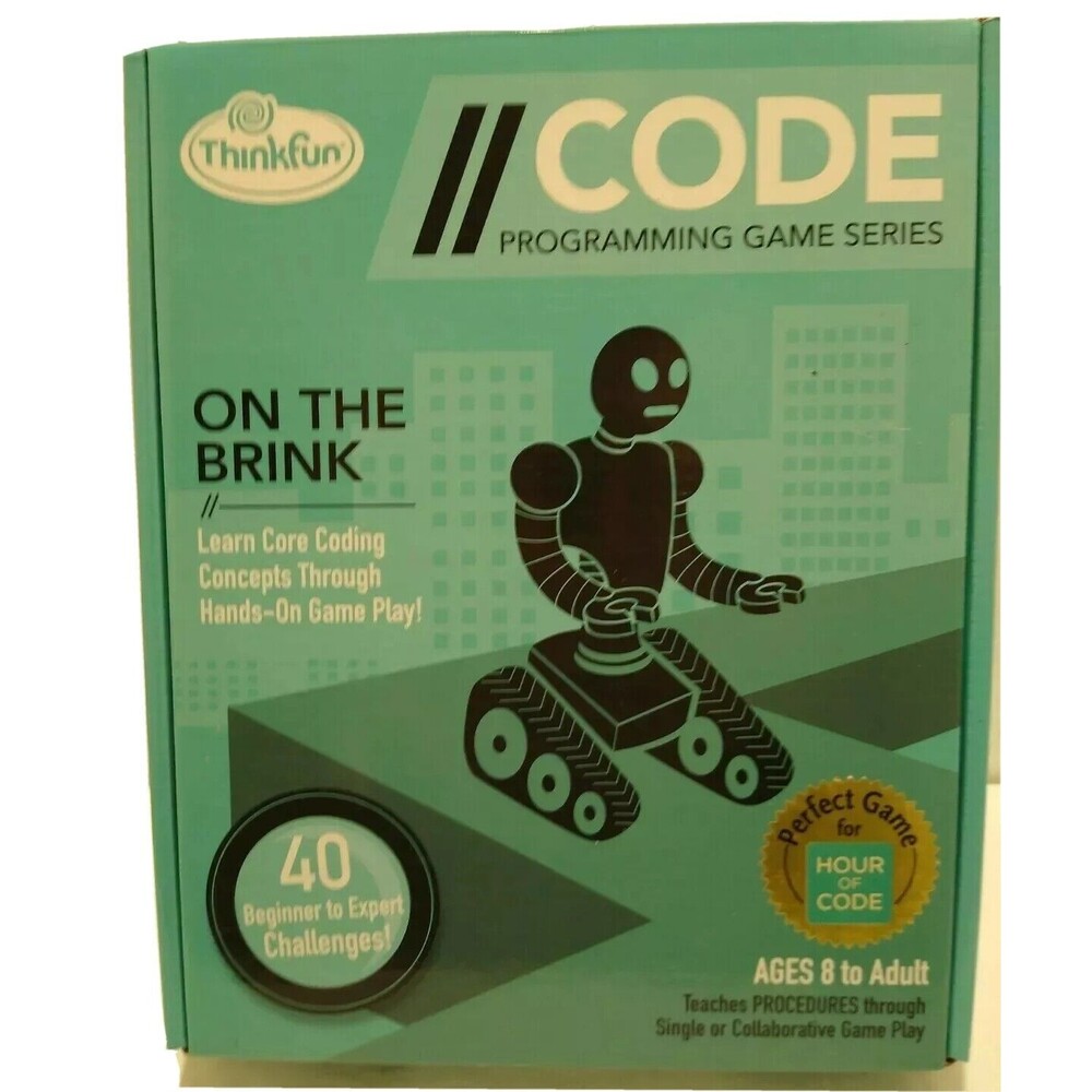 Thinkfun CODE Programming Series On The Brink NIB